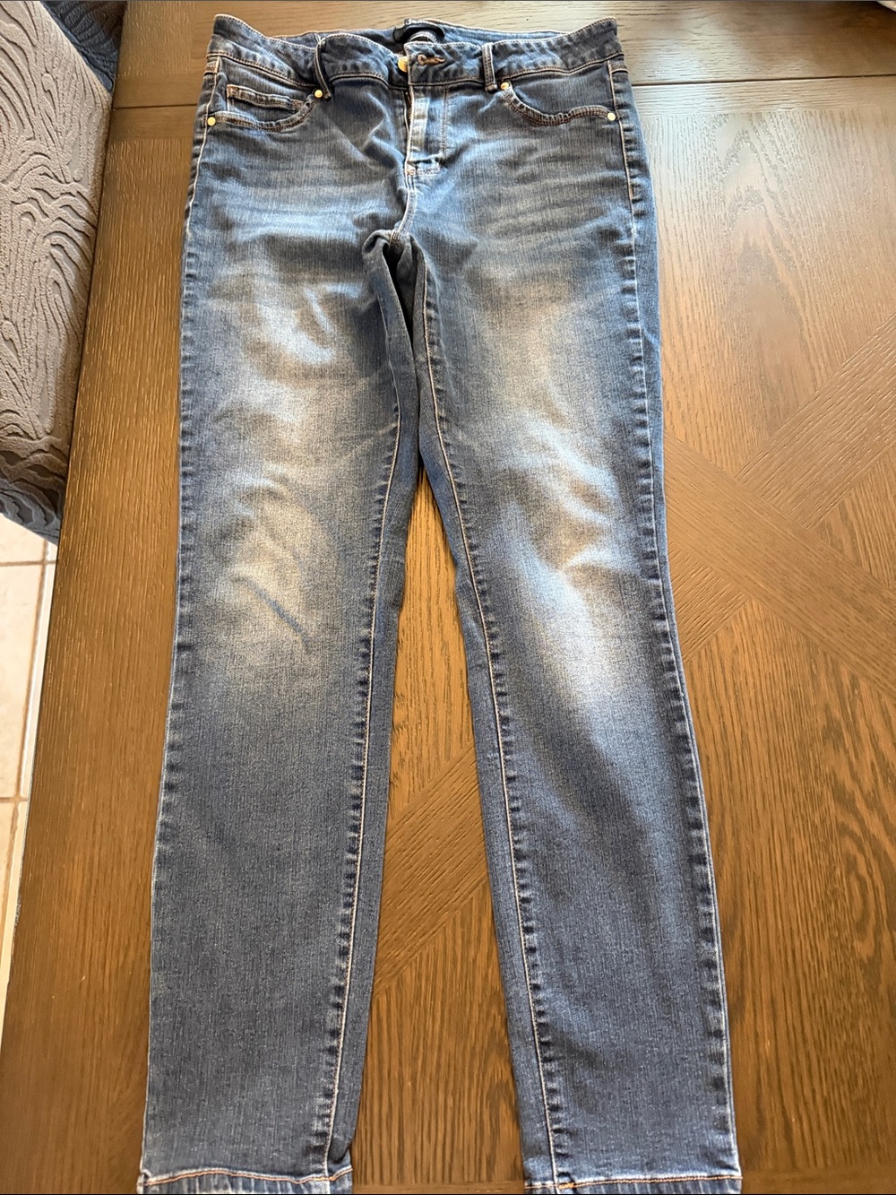 d. jeans Women's Light Blue Skinny Stretch Jeans